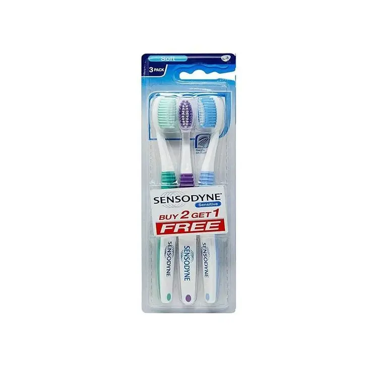 Brush Sensodyne Sensitive Toothbrush  pack of 3