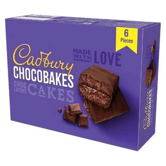 cadbury chocobake choc layered cake pack of 12